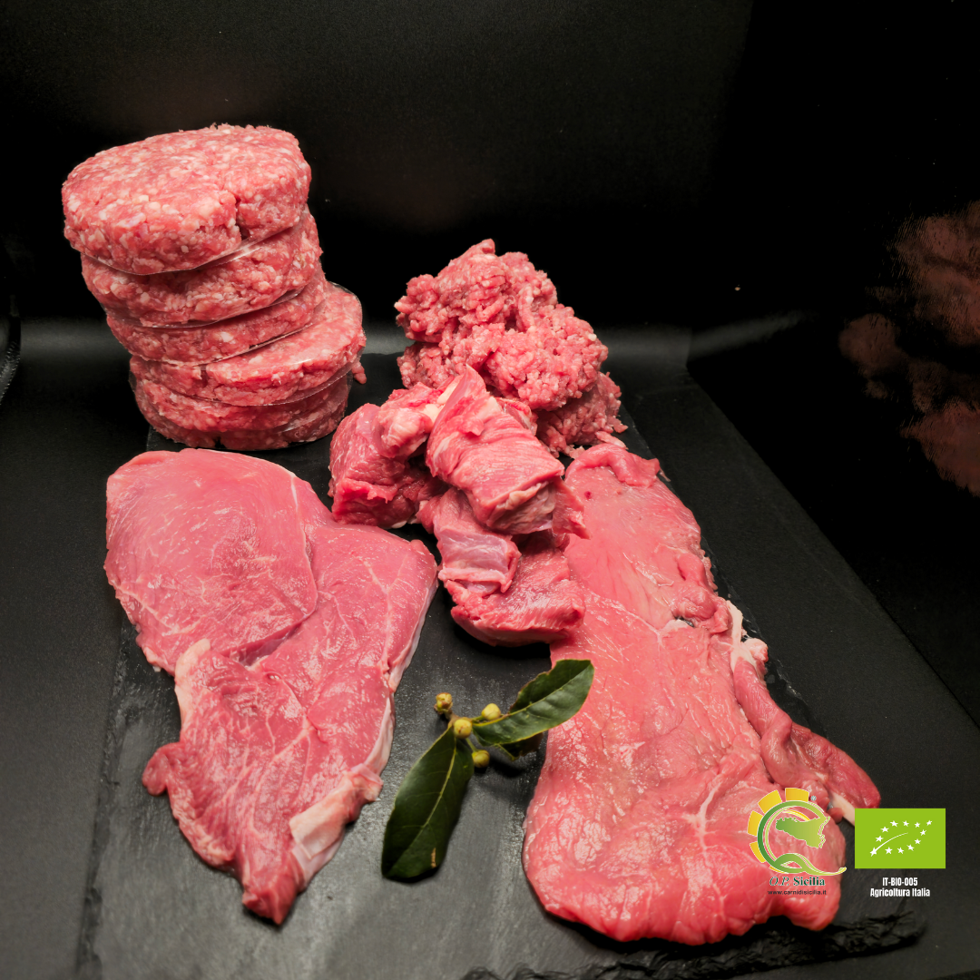 Box Famiglia (Small) Di Carne Bovina Biologica
